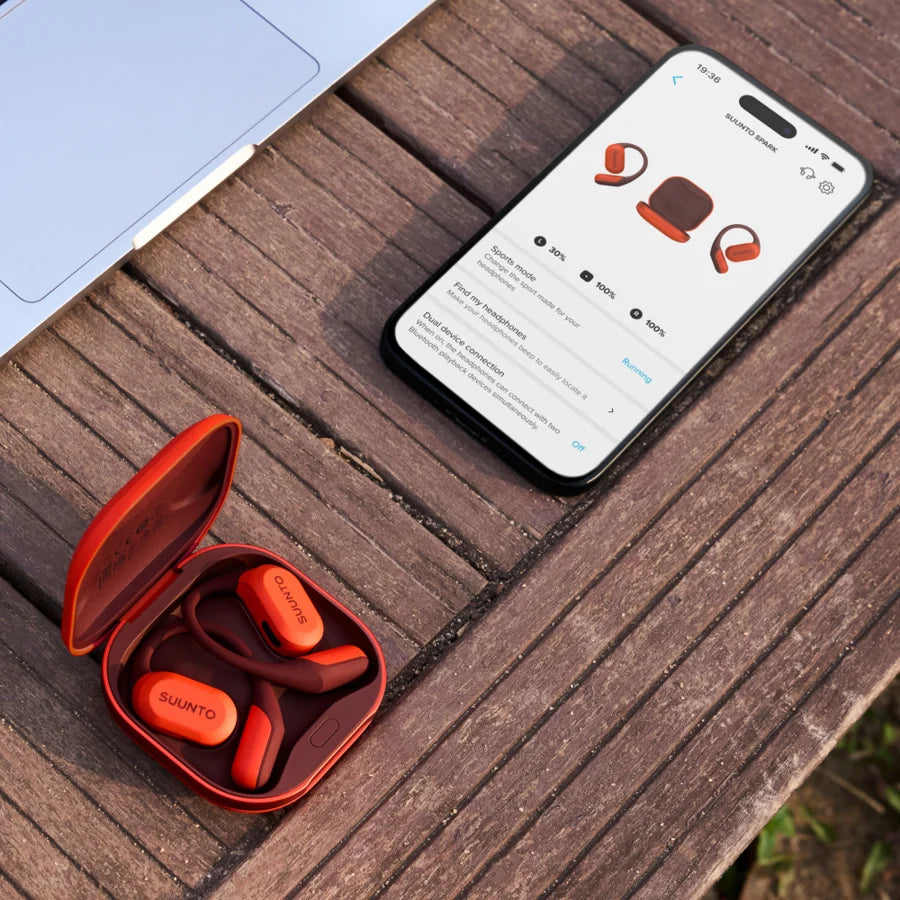 Audífonos Suunto Spark Coral Orange